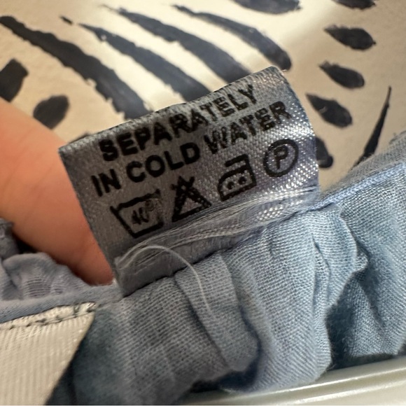 Vintage Henna Tie Dye Cotton Bohemian Blouse - Picture 11 of 15